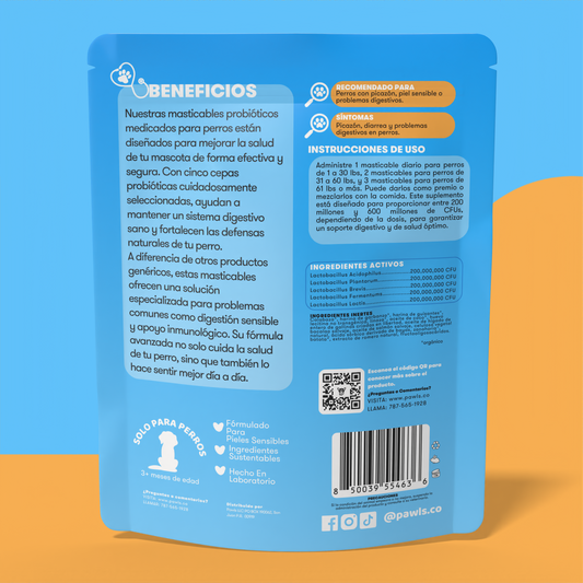Probióticos Chews